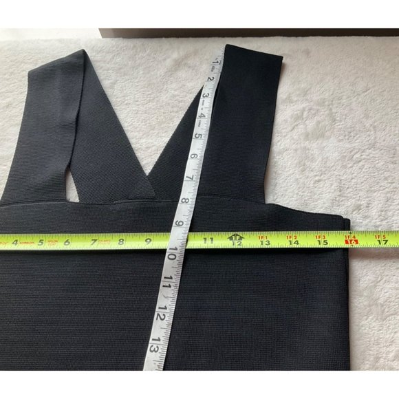 house of harlow 1960 RevolveSz.Med.Midi dress Black Bodycon Compression Sculpt - Picture 3 of 8